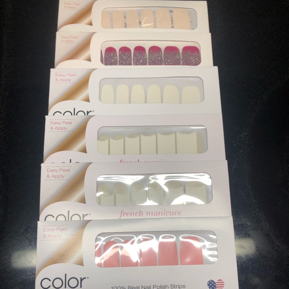 Color street nail art/ nail polish strips
